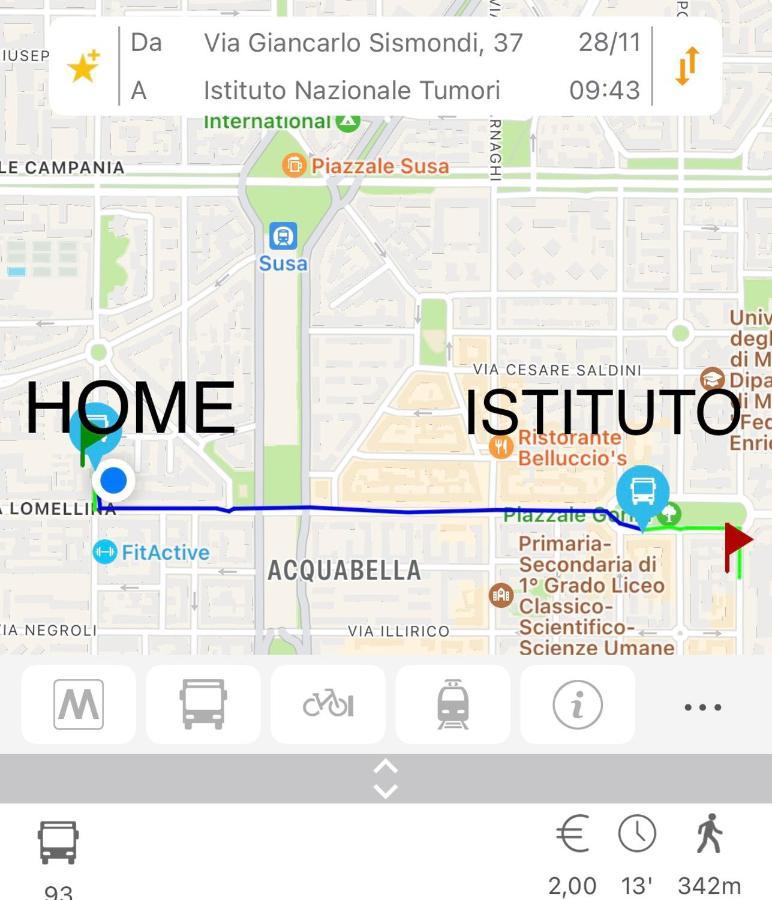 Sismondi New Apt มิลาน ภายนอก รูปภาพ
